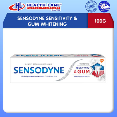 SENSODYNE SENSITIVITY & GUM PEMUTIH 100G